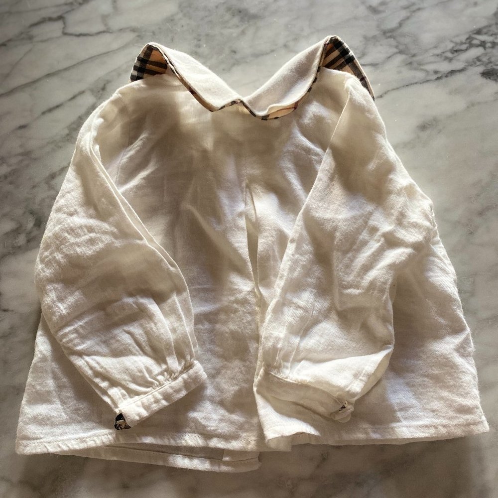 Burberry baby blouse